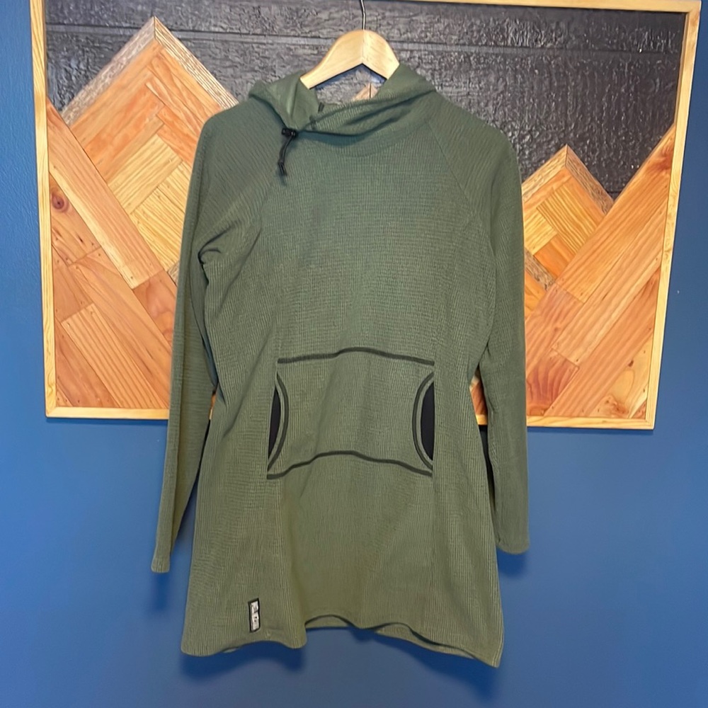 Melanzana Microgrid Fleece Dress